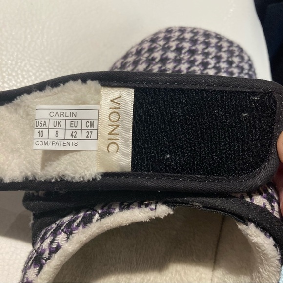 VIONIC Sz 10 Indulge Carlin Slip On Lined Mules  Clogs Slippers - Picture 13 of 13